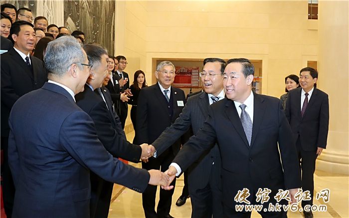 司法部部长傅政华、党组书记袁曙宏等领导同志会见第十二批中国委托公证人（香港）